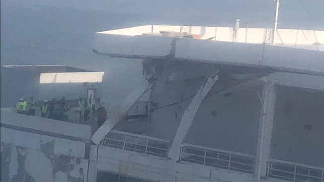 Carnival Cruise Ship Collides With Dock On Manhattan'S West Side: Officials