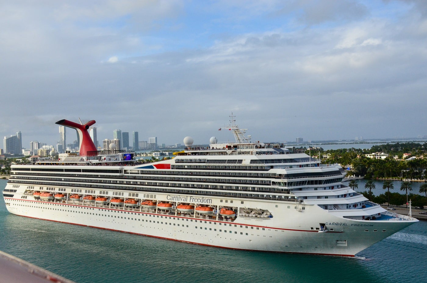 Fire Destroys Funnel On Carnival Cruise Ship; Sailings Canceled