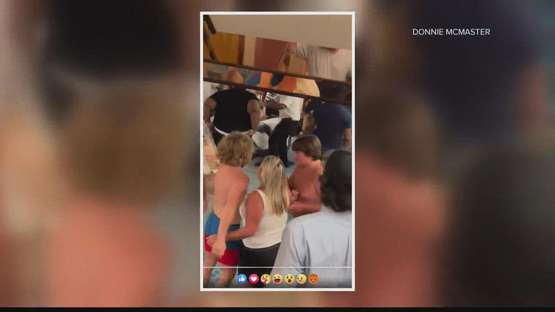 Video: Multiple people hurt in brawl on Carnival cruise ship based in Florida