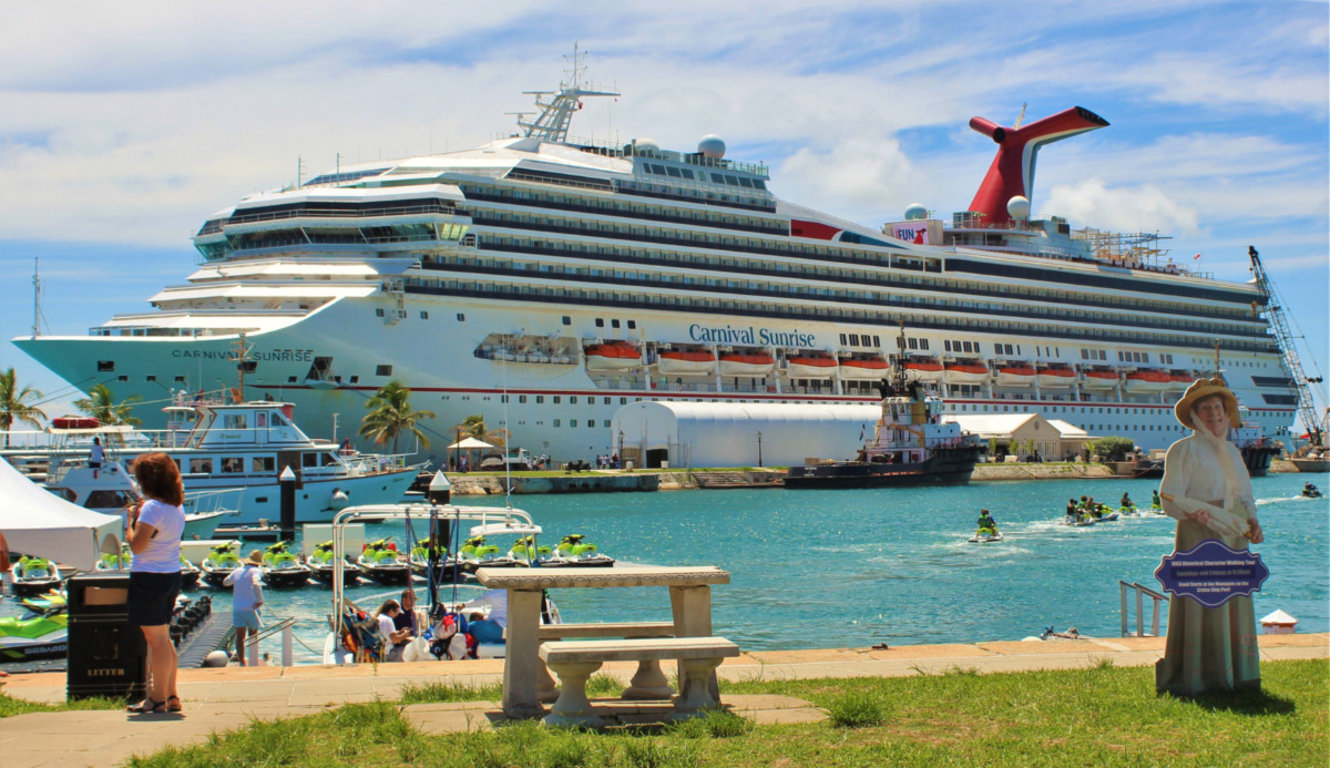 carnival cruise from charleston to bermuda